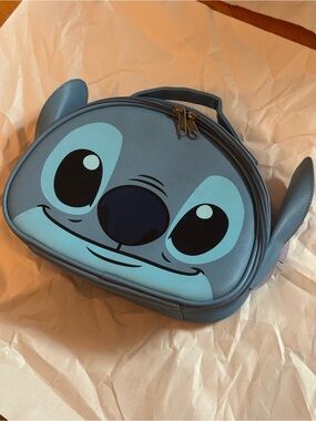 Loungefly stitch Disney Embossed Faux Leather lunch Bag